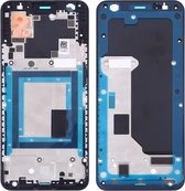 Front Behuizing LCD Frame Bezel Plate voor Google Pixel 3a (zwart)