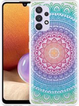 Hoesje Geschikt voor Samsung Galaxy A32 4G Hippie Dream