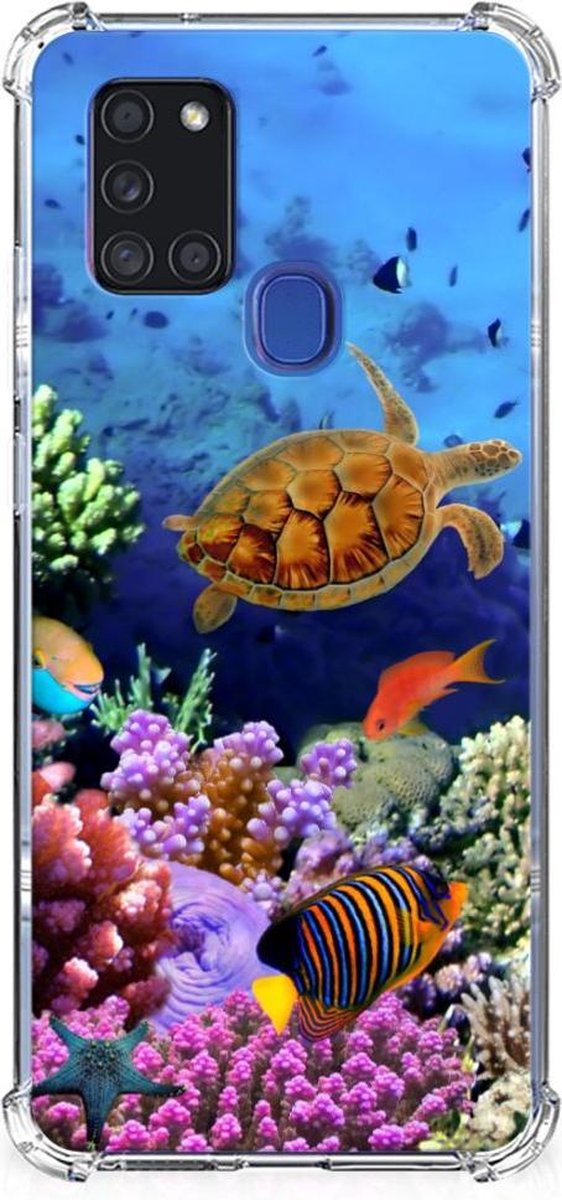 Samsung Galaxy A21s Case Anti-shock Vissen