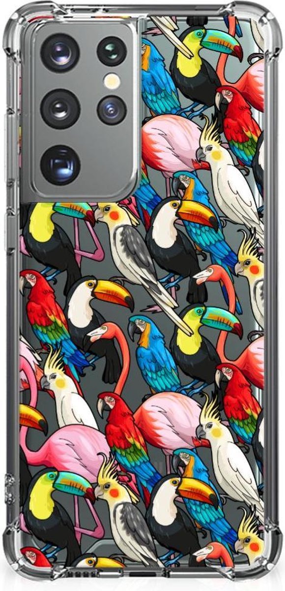 Samsung Galaxy S21 Ultra Case Anti-shock Birds
