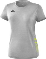 Erima Race Line 2.0 Running T-Shirt Dames - Grey Melange | Maat: 38