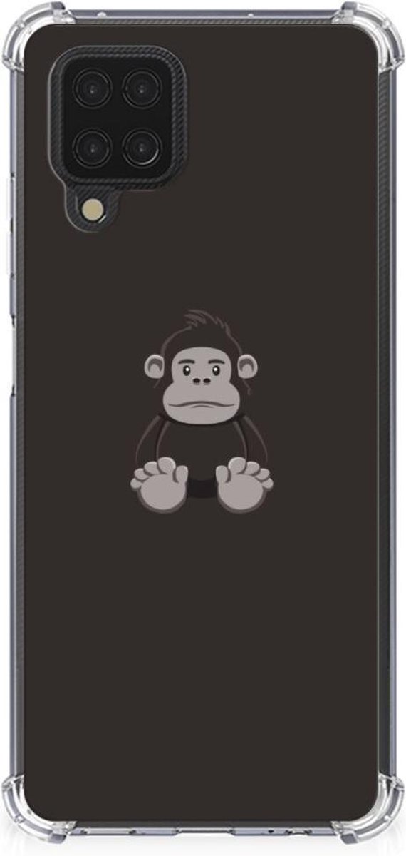 Samsung Galaxy A12 Stevig Bumper Hoesje Gorilla