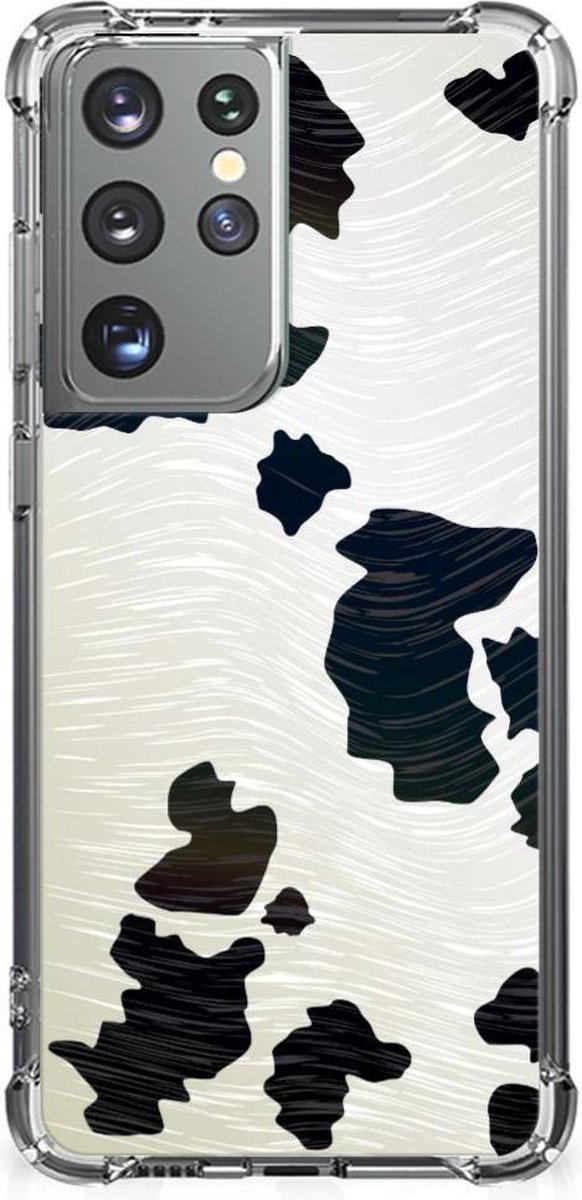 Samsung Galaxy S21 Ultra Case Anti-shock Koeienvlekken
