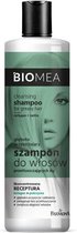Biomea diepreinigende shampoo voor vet haar 400ml