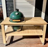 +Garden BBQ tafel Q200 massief eiken