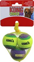 Kong hond Crunchair tennisbal, small net a 3 stuks