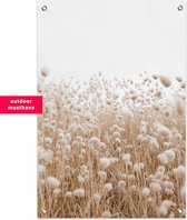 Boho Grass Tuinposter (60x90cm) - Wallified - Tekst - Zwart Wit - Poster - Wall-Art - Woondecoratie - Kunst - Posters  - Wallified - Tuinposter - Tuindoek - Poster Buiten - Tuin de