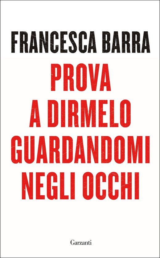 Prova a dirmelo guardandomi negli occhi - cover
