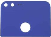 Glas Achterklep (bovenste gedeelte) voor Google Pixel XL / Nexus M1 (blauw)