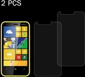 2 STUKS voor Nokia Lumia 620 0.26mm 9H + Oppervlaktehardheid 2.5D Explosieveilige gehard glasfilm