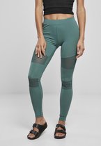 Urban Classics - Tech Mesh Sportlegging - XS - Groen