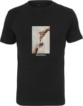 Urban Classics Heren Tshirt -XS- God Given Pizza Zwart