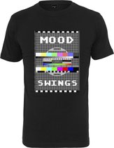 Urban Classics Heren Tshirt -S- Mood Swings Zwart