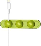 Magnetische draadopname Kabelhaspel Magnetische houder Desktopopslag (groen)