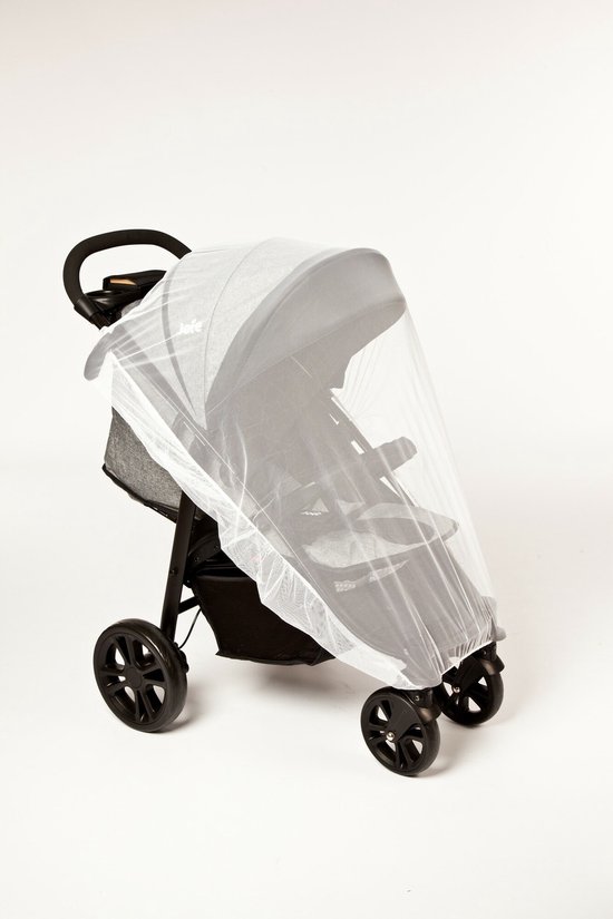 Altabebe - Universeel vliegennet voor wandelwagens, kinderwagens en buggy's - Wit - maat Onesize — afbeelding 2