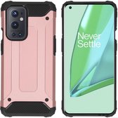 iMoshion Rugged Xtreme Backcover OnePlus 9 Pro hoesje - Rosé Goud