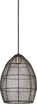 Light & Living Meya Hanglamp - Zwart/Goud - Ø23cm
