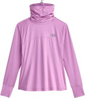Coolibar - UV Zwemshirt met halsbescherming voor dames - Paros - Lavendel - maat M
