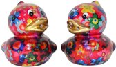 Pomme pidou Eend Ducky | Peper- en Zoutstel | Small | Funky Flowers Pixiepurple