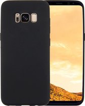 Voor Galaxy S8 + / G955 360 graden schokbestendige olie-uitloop TPU achterkant beschermhoes (zwart)