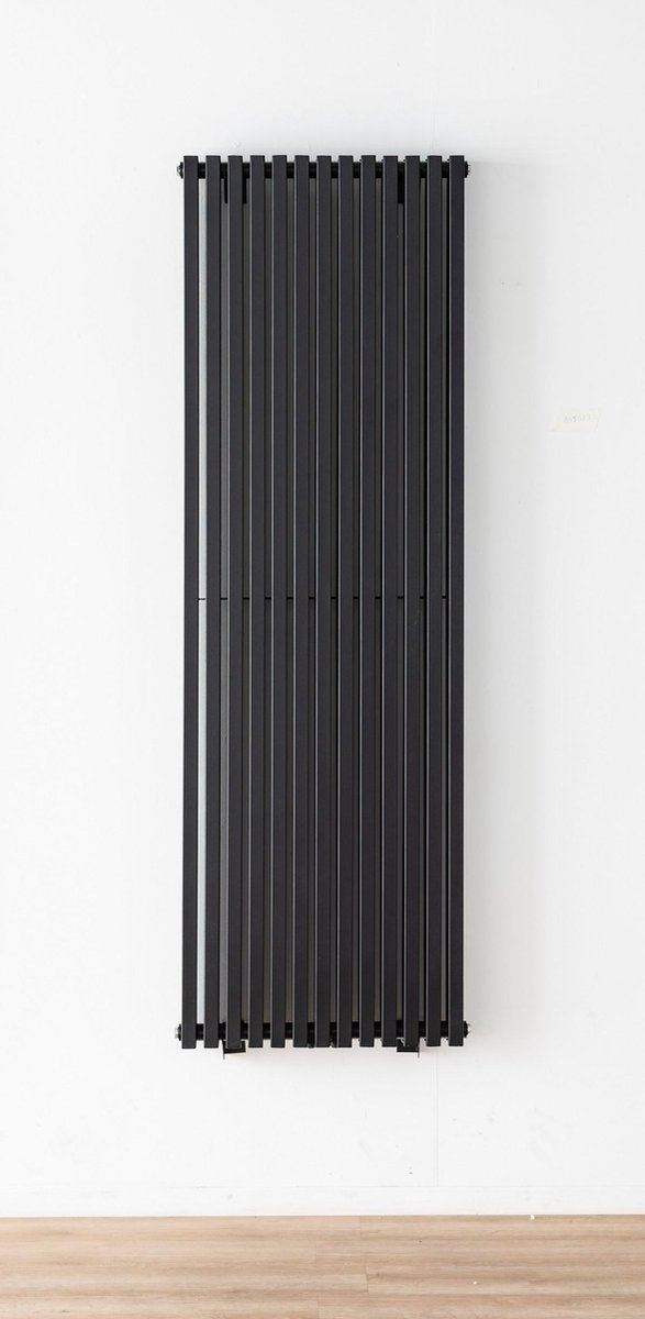 Sanifun design radiator Tom 1800 x 585 Zwart Dubbele...