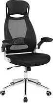 Bureaustoel - Bureaustoel voor volwassenen - Bureaustoel ergonomisch - 55 x 64 x 126.5 cm cm - Zwart