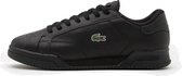 La Coste Twin Serve heren sneakers zwart