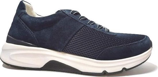 Gabor Rollingsoft sneaker blauw - Maat 38 | bol.com