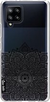 Casetastic Samsung Galaxy A42 (2020) 5G Hoesje - Softcover Hoesje met Design - Floral Mandala Print