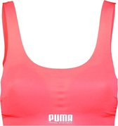 Puma - Sporty Padded Top - Roze - Dames - maat  XS