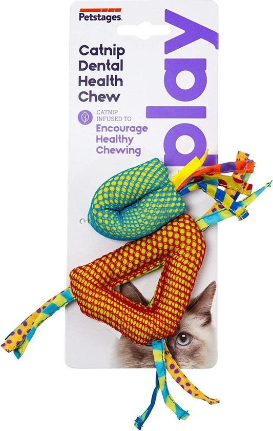 Petstages Dental Health Chew Kattenspeelgoed - Catnip - Petstages