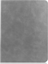 Apple iPad Air 4 (2020) Hoes - Mobigear - Folio Serie - Kunstlederen Bookcase - Grijs - Hoes Geschikt Voor Apple iPad Air 4 (2020)