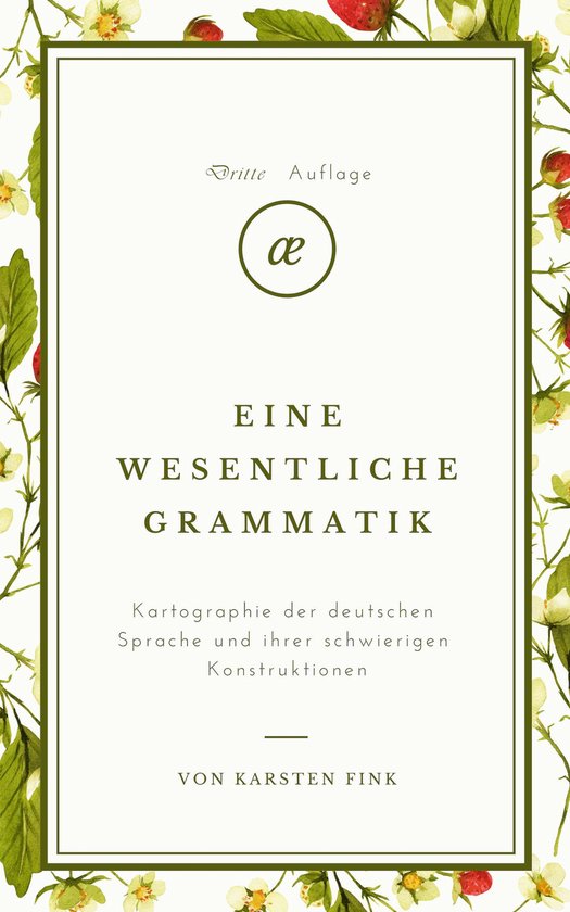 Eine wesentliche Grammatik - cover