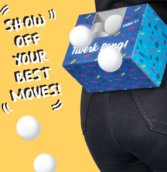 Fizz Creations Twerk Pong – Gioco Da Tavolo Divertente Per Adulti E Ragazzi - Foto 4