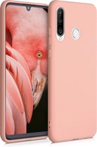kwmobile telefoonhoesje voor Huawei P30 Lite - Hoesje voor smartphone - Back cover in roze grapefruit
