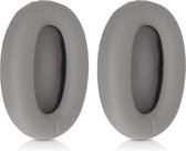 kwmobile 2x oorkussens geschikt voor Sony MDR-1000X / WH-1000XM2 - Earpads voor koptelefoon in grijs