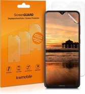 kwmobile 3x screenprotector voor Nokia 5.3 - beschermende folie voor smartphone