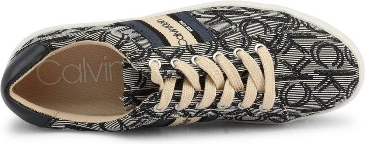 Calvin Klein Jinjer Low Top - Damen Plateau Schuhe Beige B4E00070-270  Sneakers Sportschuhe | Fruugo ES