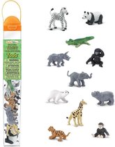 Safari Speelset Zoo Babies Toob Junior 11-delig