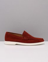 HUGO BOSS sienne mocc loafers  bruin bruin 224 rust copper suede 42