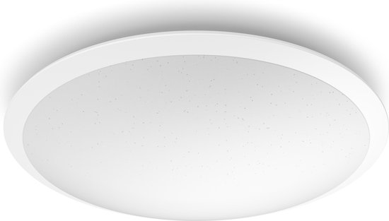 Philips Cavanal plafonnière - wit - rond -  koelwit licht - 18 W