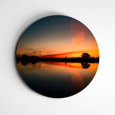IDecorate - Schilderij - Painted Colors Broekhuizen Natuurprint -