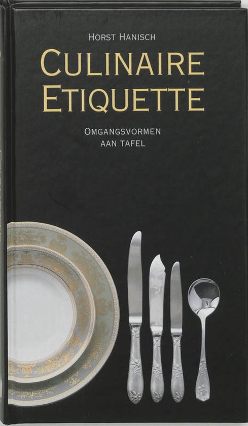 Cover van het boek 'Culinaire etiquette' van Horst Hanisch