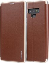 Voor Galaxy Note 9 CMai2 Linglong-serie PC + PU horizontale flip lederen tas met houder en kaartsleuf (bruin)