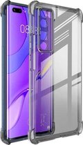 Voor Huawei Nova 7 Pro 5G IMAK Volledige dekking Schokbestendige TPU beschermhoes (transparant zwart)