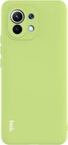 Voor Xiaomi Mi 11 5G IMAK UC-2-serie schokbestendige volledige dekking Soft TPU-hoes (groen)