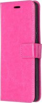 Voor Sony Xperia 1 II Crazy Horse Texture Horizontale Flip Leren Case met Houder & Kaartsleuven & Portemonnee & Fotolijst (Rose)