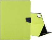 Voor iPad Pro 11 (2020) GOOSPERY FANCY DAGBOEK Horizontale flip PU lederen tas met houder & kaartsleuven en portemonnee (groen)