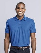 Gildan Heren Performance Sport Dubbel Pique Polo Shirt (Wit)