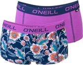 O'Neill dames shorty 2P multi flower paars & blauw - XL